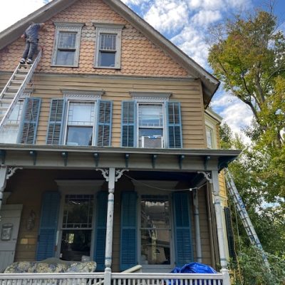 House before yellow